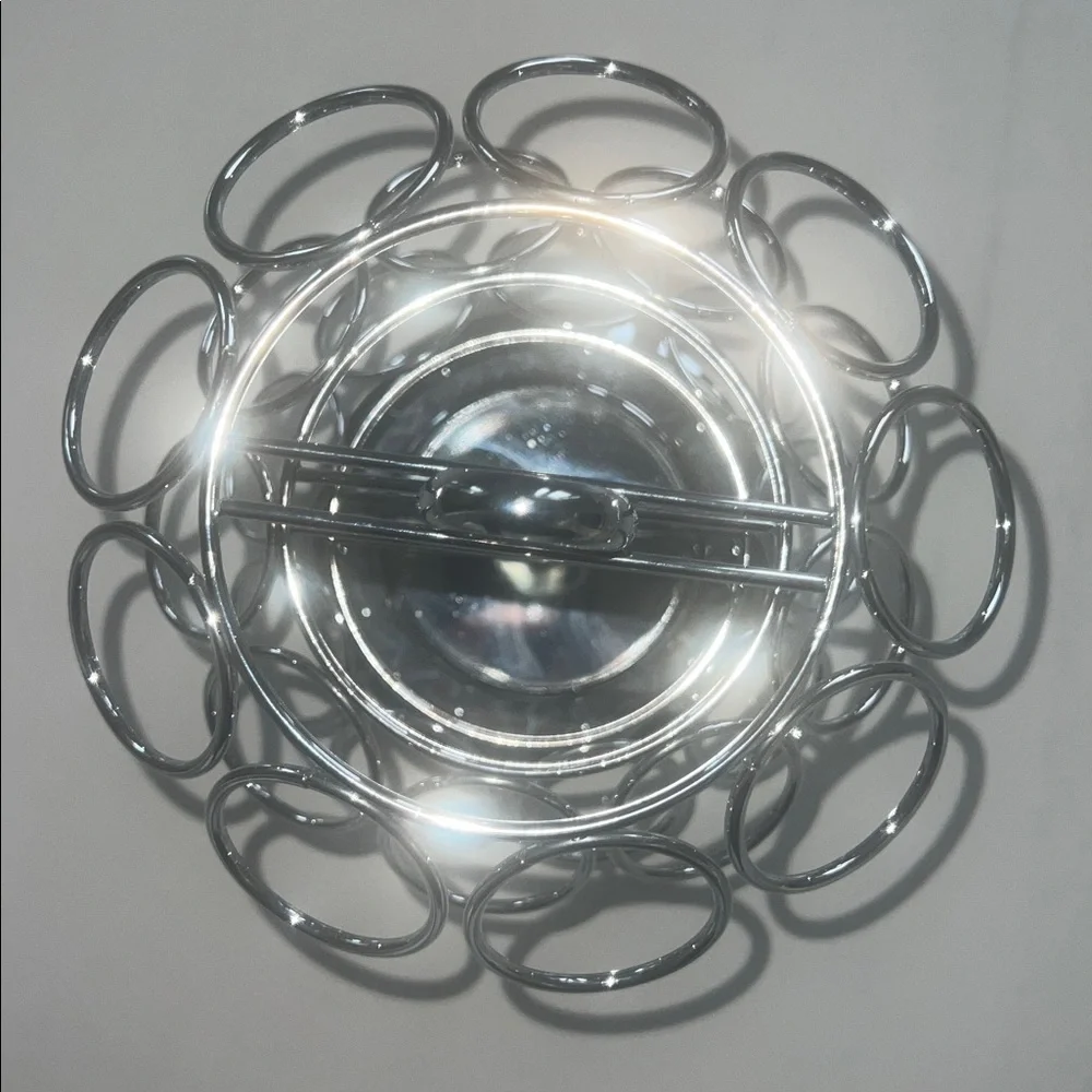 Silver Revolving Keurig K Cup Pod Carousel - holds 27 cups